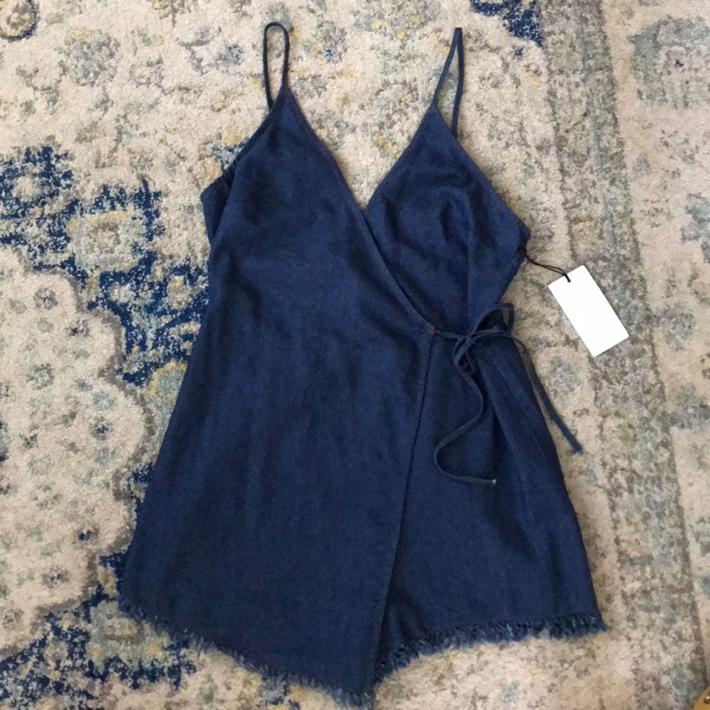 NWT Blue Jean Romper !